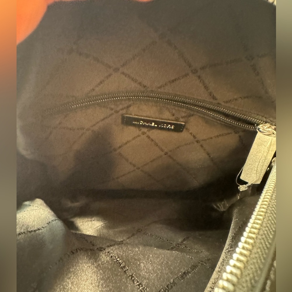 NWT. Michael Kors Jaycee Logo Backpack (Black). Beautiful full size MK backpack. - Picture 9 of 15